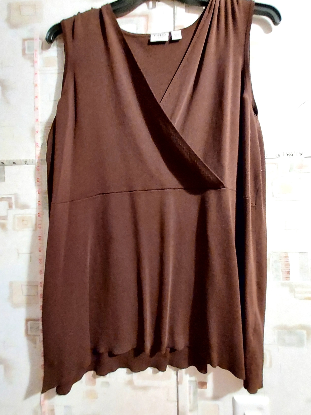 Cato Plus Size Tunic Top in Brown Size 22/24 Like New